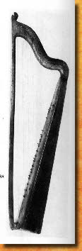 'Kaiser' Harp. Conservatoire de Musique, Brussels, 1504 - European and American Musical Instruments, Anthony Baines, 1966