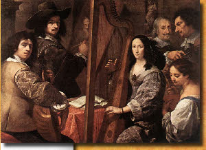 The Artist and His Family, Carlo Francesco Nuvolone (1608-1651), Pinoteca di Brera Milan